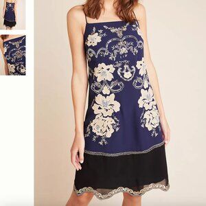 ⭐️Allaire Embroidered Sequin Floral Classy Elegant Wedding Chic Party Slip Dress